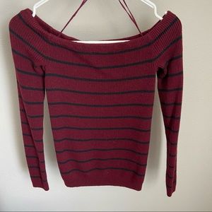 American Eagle Size S Off the Shoulder Sweater